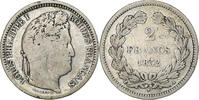 France 2 Francs Louis-Philippe, Paris, Argent, KM:743.1 -