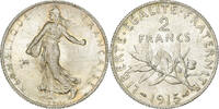 France 2 Francs Semeuse, Paris, Argent, Le Franc:F.266, KM:845.1 -
