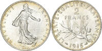 France 2 Francs Semeuse, Paris, Argent, Le Franc:F.266, KM:845.1 -