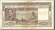 Belgique 100 Francs Billet, 1949-12-09, KM:126 -