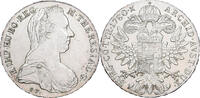 Autriche Thaler Joseph II, Refrappe, Argent, KM:T1 -