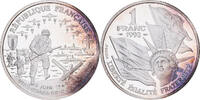 France Franc Paris, Argent, KM:1014 -