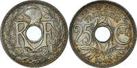 France 25 Centimes Monnaie, Lindauer, Cupro-nickel, Gadoury:380 -