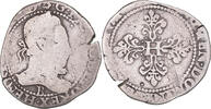 France Franc au Col Plat Monnaie, Date incertaine, Rouen, Argent -