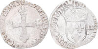France 1/8 Ecu Monnaie, Henri III, Rennes, Argent, Gadoury:485 -
