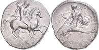 Nomos Calabre, Statère, Tarentum, Argent, HGC:1-801 -