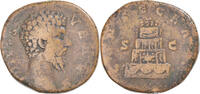 Sesterz Monnaie, Lucius Verus, Rome, Bronze, RIC:1266 -