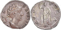 Denarius Monnaie, Faustine I, Rome, Argent, RIC:362 -