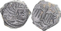Bronze à l'aigle et à la rouelle Monnaie, Carnutes, Bronze -