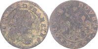France Double Tournois Monnaie, Louis XIII, Date incertaine, Paris -