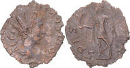 Antoninianus Monnaie, Tetricus I, Gaul, B, Billon -