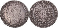 France Écu au bandeau Monnaie, Louis XV, Bayonne, Argent -