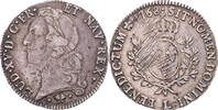 France Écu au bandeau Monnaie, Louis XV, Bayonne, Argent -