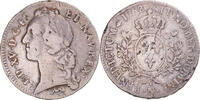 France Écu au bandeau Monnaie, Louis XV, Montpellier, Argent -