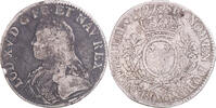 France Ecu aux branches d'olivier Monnaie, Louis XV, Lille, Argent -