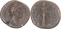 Sesterce Monnaie, Antonin le Pieux, Rome, Bronze, RIC:597a -