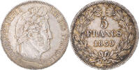 France 5 Francs Monnaie, Louis-Philippe, Bordeaux, Argent -