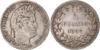 France 5 Francs Monnaie, Louis-Philippe, Paris, Argent, Gadoury:678 -