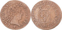 France Liard à la Vieille Tête Monnaie, Louis XV, Toulouse -