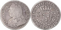 France 1/5 Écu aux branches d'olivier Monnaie, Louis XV, Lyon -