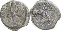 Bronze aux trois bustes / REMO Monnaie, Rèmes, Bronze -