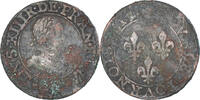 France Double Tournois Monnaie, Louis XIII, Atelier incertain -