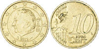 Belgique 10 Centimes Bruxelles, Die Break, Or nordique -