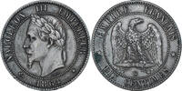 France 10 Centimes Monnaie, Napoleon III, Strasbourg, Bronze -