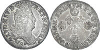 France 10 Sols aux 4 couronnes Monnaie, Louis XIV, Metz, Argent -
