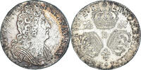 France 1/4 Ecu aux 3 couronnes Monnaie, Louis XIV, Rouen, Argent -