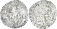 France Douzain aux deux H Monnaie, Henri IV, Date incertaine -