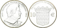 Monaco 10 Euro Honoré II, Paris, Argent, Gadoury:MC204 -