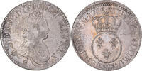 France Ecu Vertugadin Monnaie, Louis XV, Lille, réformé, Argent -