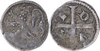 Belgique Denier au lion Monnaie, Jean Ier de Brabant, Argent -