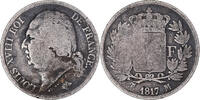 France 2 Francs Monnaie, Louis XVIII, Toulouse, Argent, Gadoury:513 -