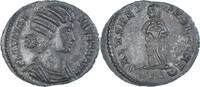 Follis Monnaie, Fausta, Trèves, Bronze, RIC:483 -