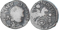 Follis Monnaie, Magnentius, Lugdunum, Bronze, RIC:115 -