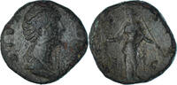 Sesterz Monnaie, Diva Faustina I, Rome, Bronze, RIC:1124 -