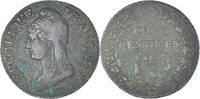 France 5 Centimes Monnaie, Dupré, Paris, Cuivre, Gadoury:126 -
