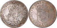 France 1/2 Écu, 2ème poinçon de Warin Monnaie, Louis XIII, Paris -
