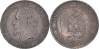 France 2 Centimes Monnaie, Napoleon III, Bordeaux, Bronze -