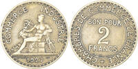 France 2 Francs Monnaie, Chambre de commerce, Paris -