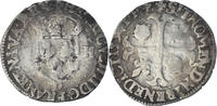 France Douzain aux deux H Monnaie, Henri IV, Lyon, 2nd type, Billon -