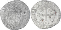 France Douzain du Dauphiné aux 2 H Monnaie, Henri IV, Grenoble -