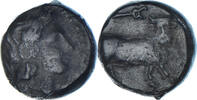 Æ Monnaie, Campania, Neapolis, Bronze, SNG-Cop:493 -