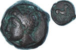 Æ Unit Monnaie, Zeugitana, Carthage, Bronze, SNG-Cop:97 -