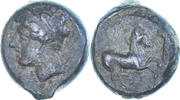 Fraction Æ Monnaie, Zeugitana, Carthage, Bronze -