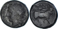Æ Monnaie, Campania, Neapolis, Bronze, SNG-Cop:518-9 -