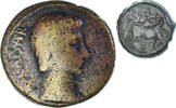Æ Monnaie, Campania, Neapolis, Bronze, HGC:1-474 -