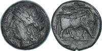 Æ Monnaie, Campania, Neapolis, Bronze, HGC:1-474 -